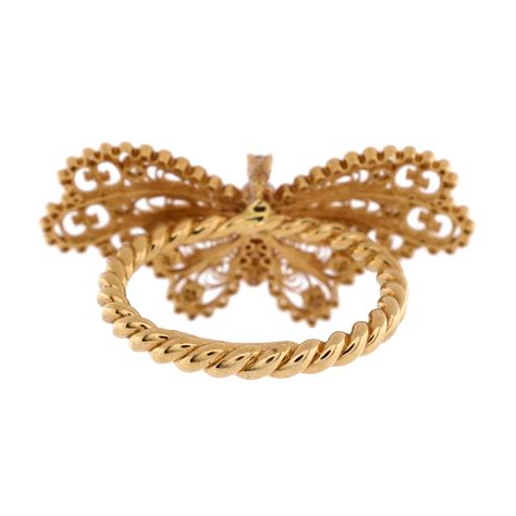 gucci les marche des merveilles ring|Gucci Le Marché des Merveilles Butterfly Ring .